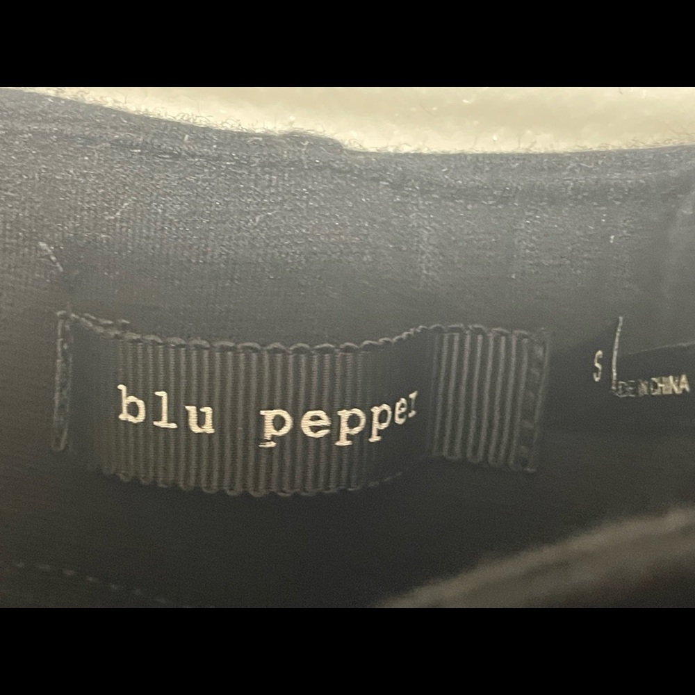 Blu pepper size S womens black pants